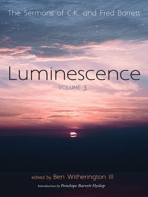 cover image of Luminescence, Volume 3